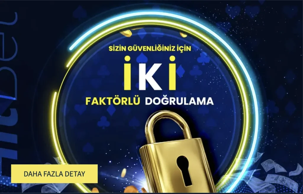 hitbet iki faktörlü doğrulama işlemi